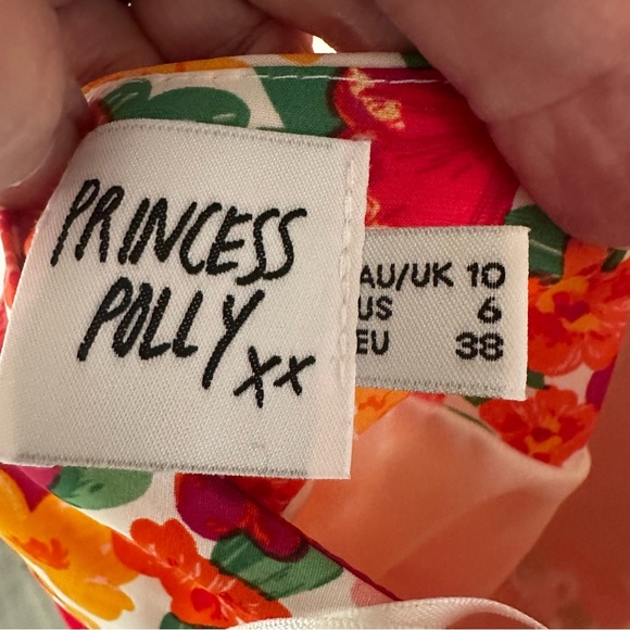 Princess Polly Red and Orange Sundress Sleeveless - Picture 3 of 5